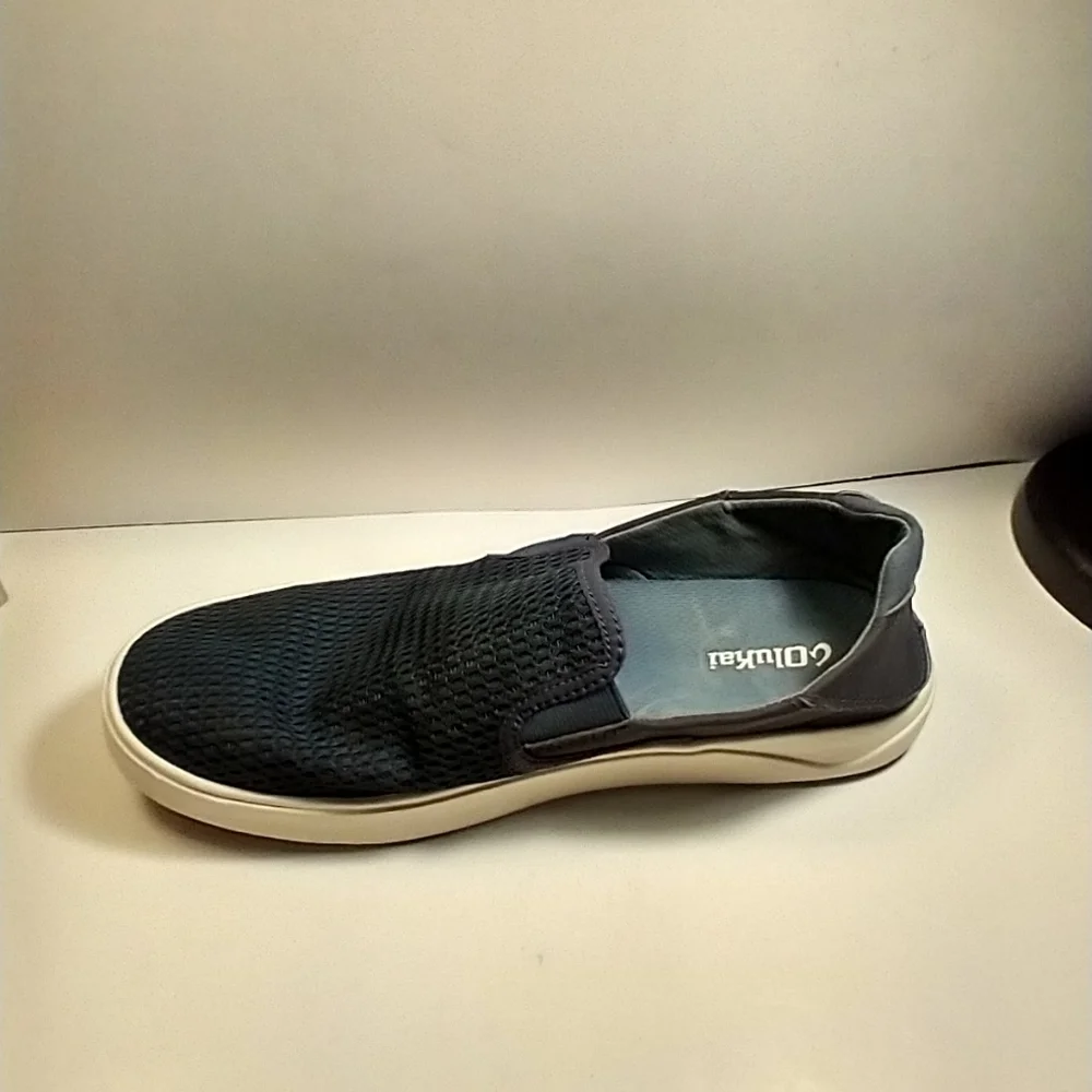 Olukai Lae'Ahi Blue Mesh Casual Slip On Loafers Shoes Men's sz 9